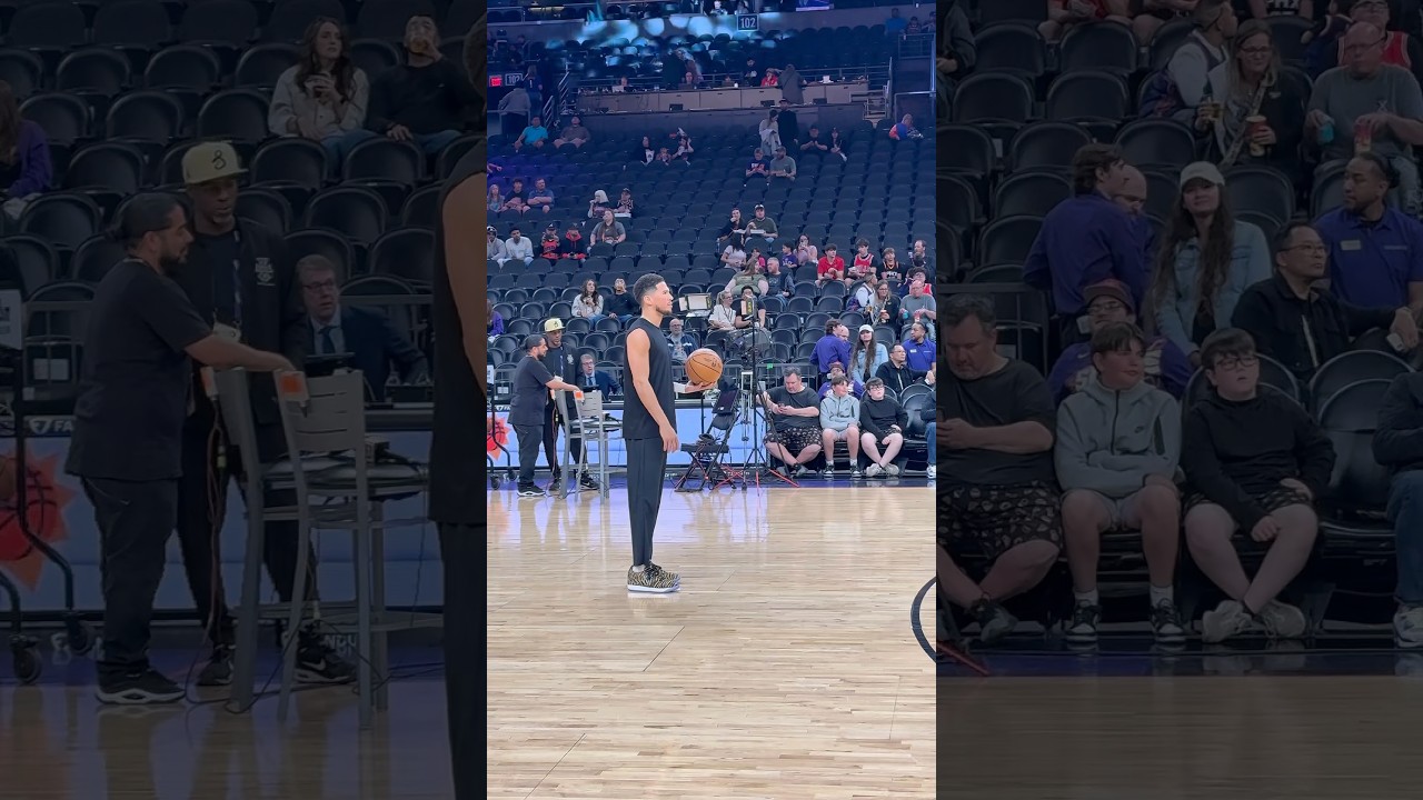 You know Book’s bout to shoot ☀️🏀 #DevinBooker #Phoenix #Suns #Basketball #NBA #Hoops #KodakBlack