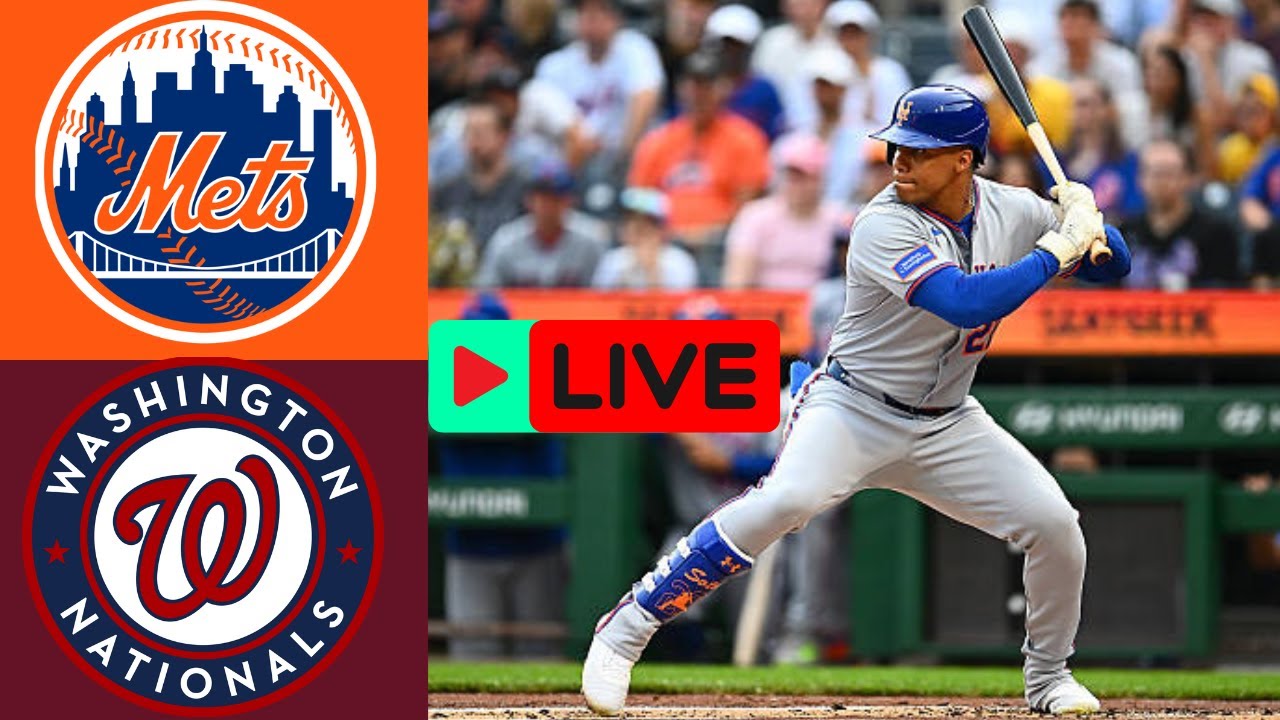 NEW YORK  Mets vs WASHINGTON  Nationals |20-08-2025  Juego en Vivo | MLB ⚾🔥