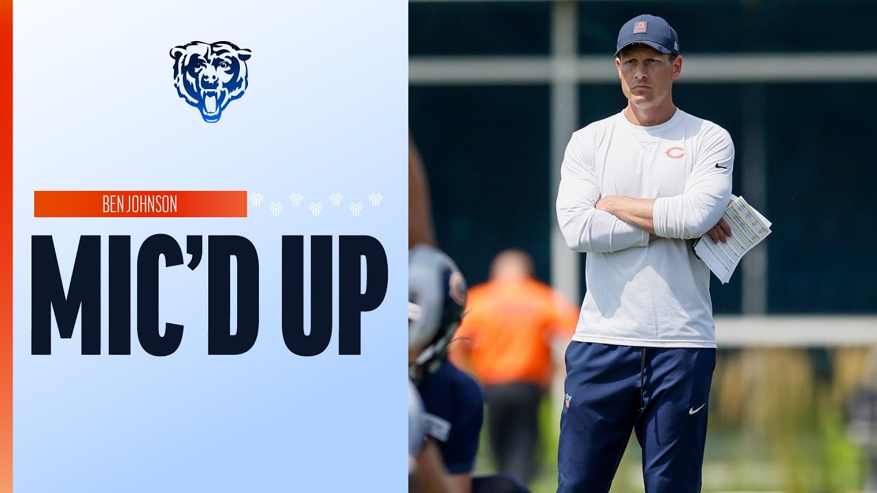 Ben Johnson | Mic'd Up | Chicago Bears