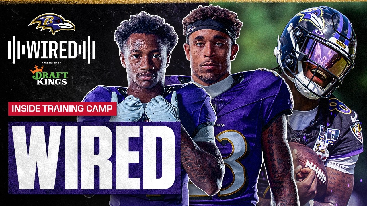 Inside Ravens Training Camp with Lamar Jackson, Zay Flowers and Jaire Alexander | Ravens Wired