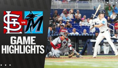 Cardinals vs. Marlins Game Highlights (8/20/25) | MLB Highlights