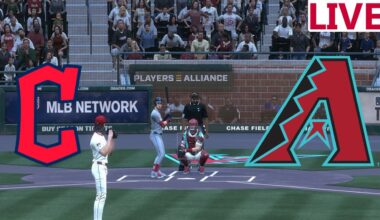 🔴LIVE 🔴Cleveland Guardians VS Arizona Diamondbacks/ August 20/MLB THE SHOW 25