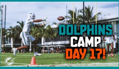 Miami Dolphins 2025 Training Camp Day 17: Live At Camp!