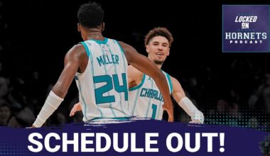 Hornets' Schedule RELEASED! Favorable? Should LaMelo Get More National TV LOVE? UNC Great Signed