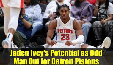 Jaden Ivey's Potential as Odd Man Out for Detroit Pistons