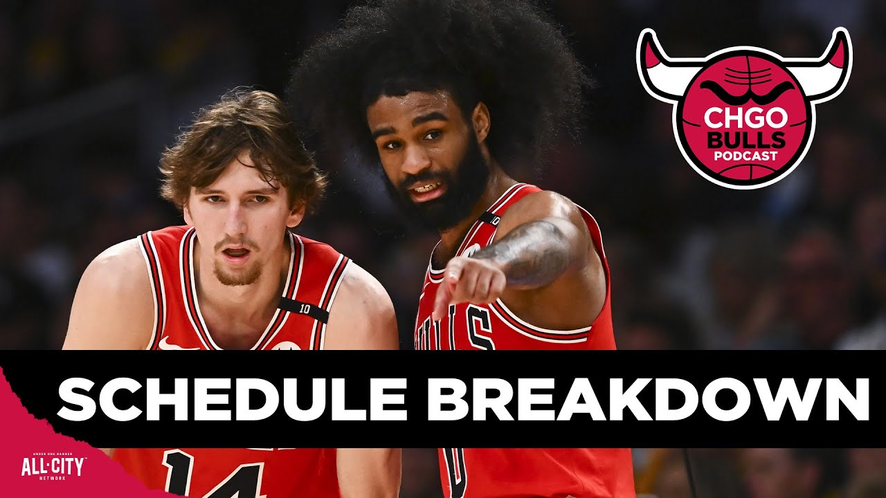 Chicago Bulls FULL SCHEDULE Breakdown and Win / Loss Predictions! | CHGO Bulls Podcast