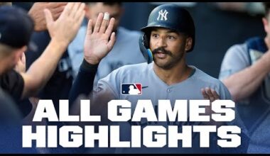 Highlights from ALL games on 8/20 (Yankees tie MLB record, Fernando Tatis Jr. ROBBERY, and MORE)!