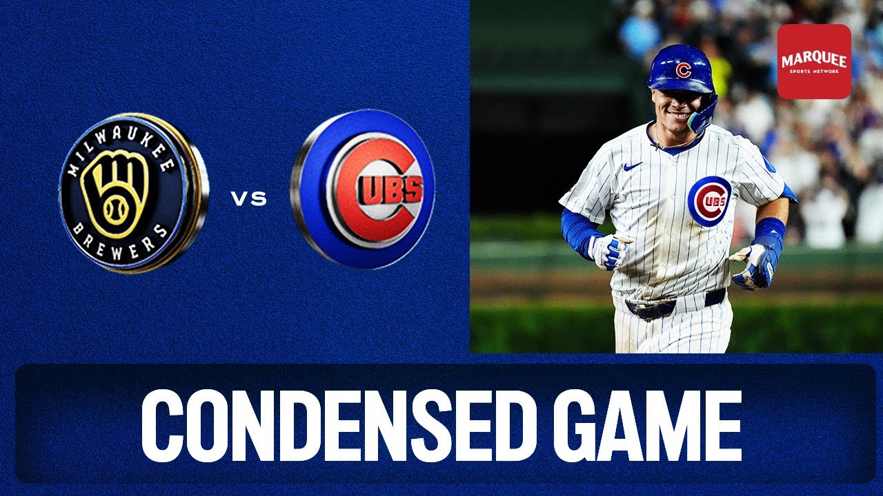 Chicago Cubs vs. Milwaukee Brewers MLB game highlights (August 20, 2025) | Marquee Sports Network