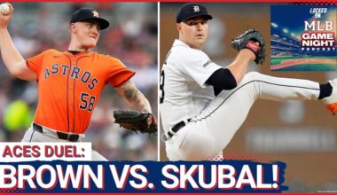 MLB GAME NIGHT: ACES Face Off - Houston Astros' Hunter Brown vs. Detroit Tigers' Tarik Skubal!