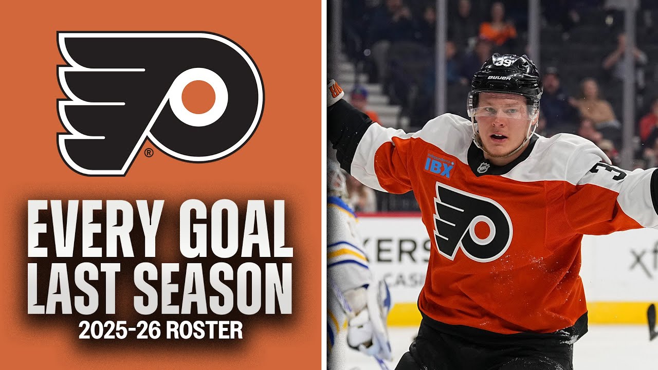EVERY GOAL last season from the 2025-26 PHILADELPHIA FLYERS 🚨 #32in32