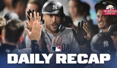 Yankees tie rare MLB home run record! | Morning Lineup (MLB Daily Recap)