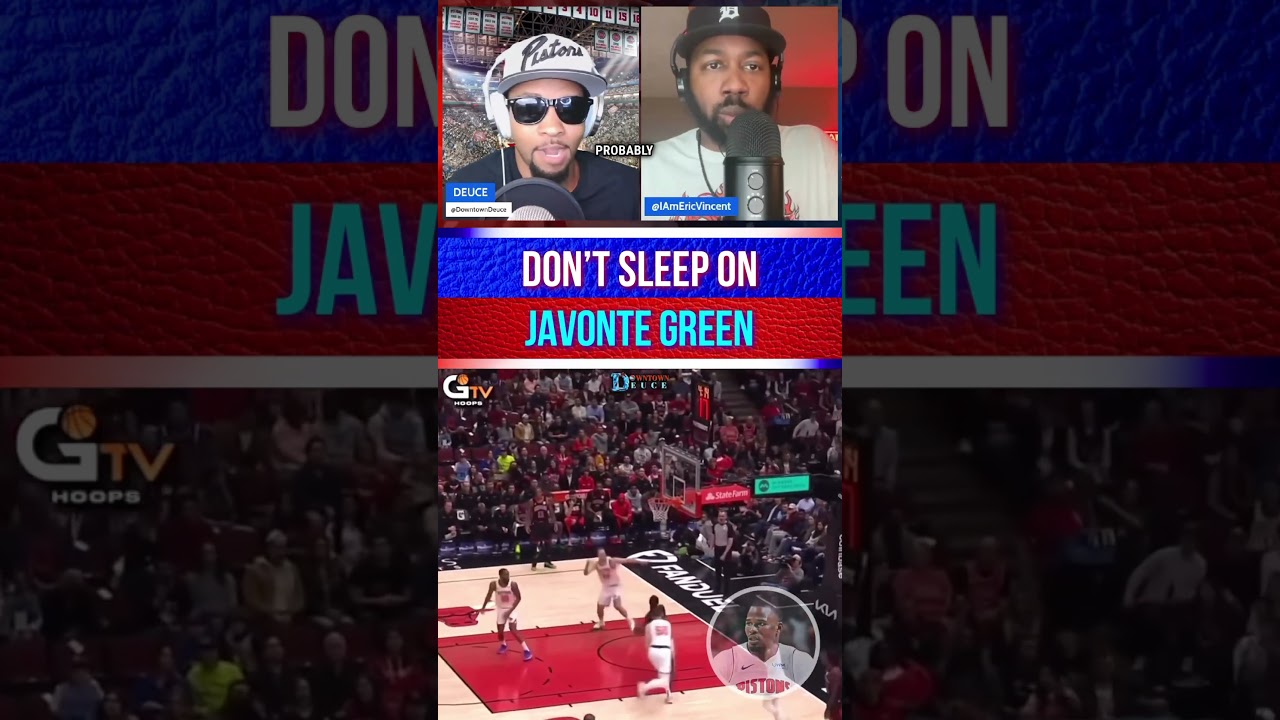 Here's Why The Pistons Adding Javonte Green Is MAJOR! 👀