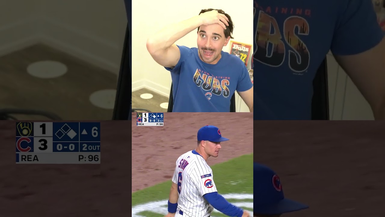 Cubs Fan Reacts to THRILLER vs Brewers!
