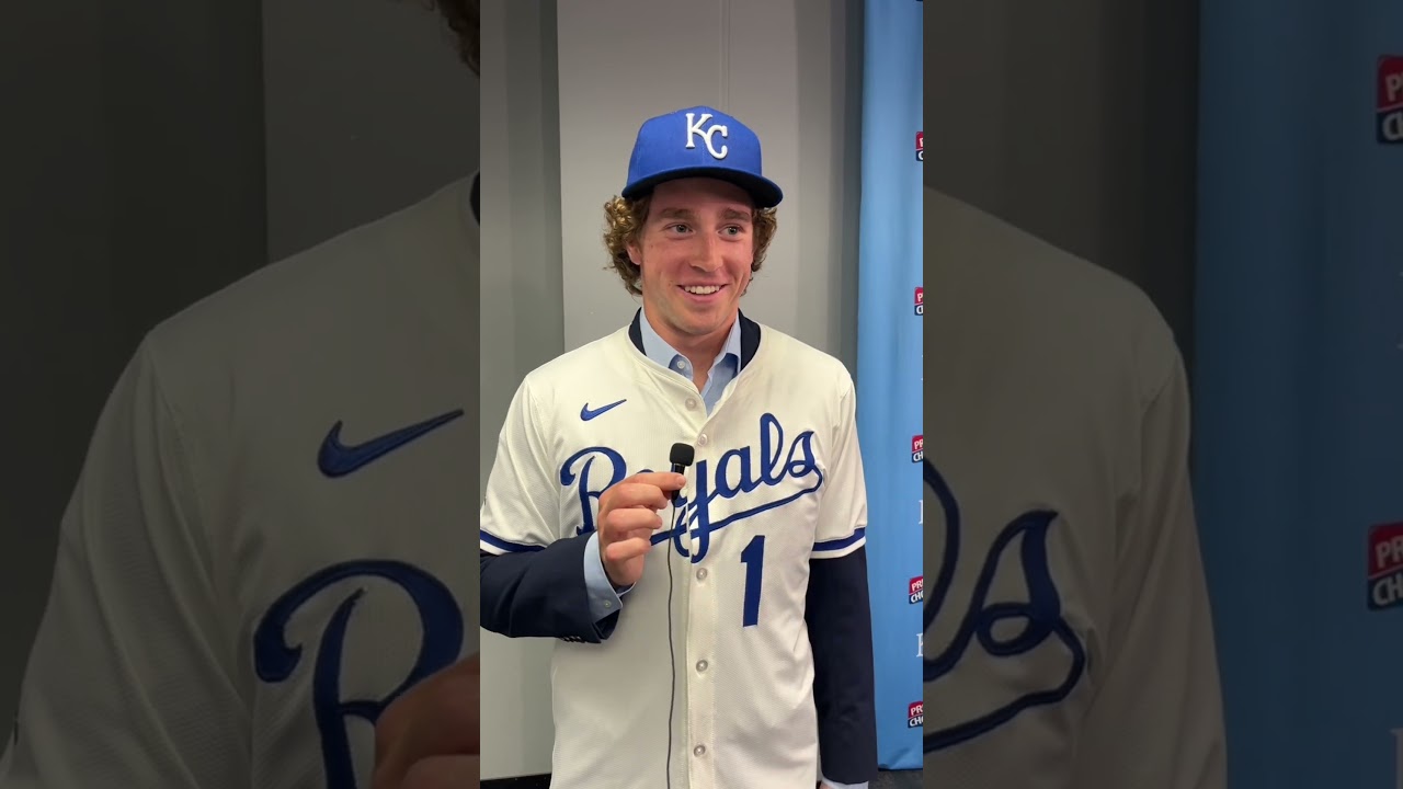 Get to Know Royals 2025 First Round Pick, Sean Gamble!  #kansascityroyals #baseball #mlb