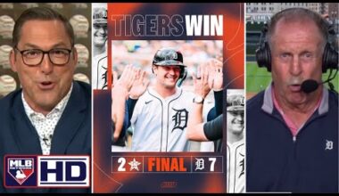 MLB Network BREAKING DOWN AL-leading Detroit Tigers sweep Houston Astros with 7-2 victory