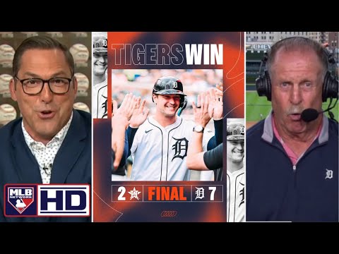 MLB Network BREAKING DOWN AL-leading Detroit Tigers sweep Houston Astros with 7-2 victory