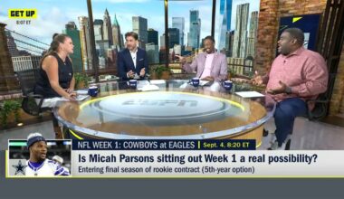 HOLD-OUT UPDATES 😳 Micah Parsons & Cowboys GOING SOUTH + Is Terry McLaurin IN HIDING? 👀 | Get Up