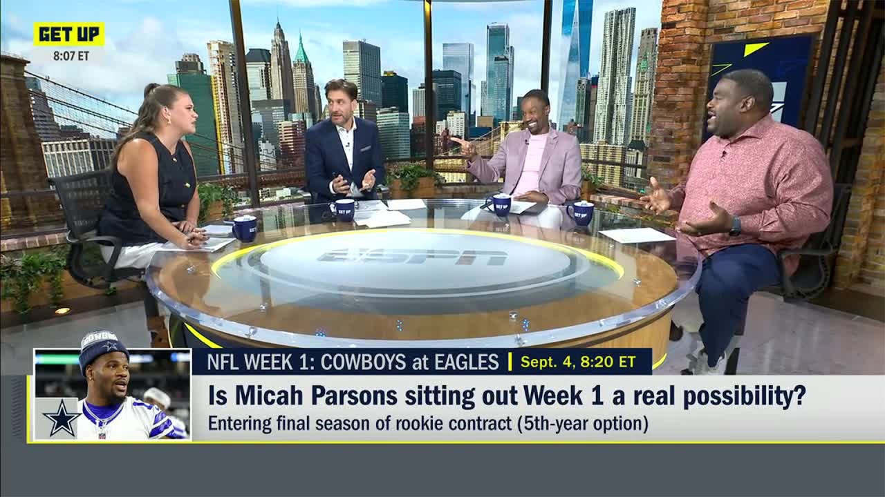 HOLD-OUT UPDATES 😳 Micah Parsons & Cowboys GOING SOUTH + Is Terry McLaurin IN HIDING? 👀 | Get Up