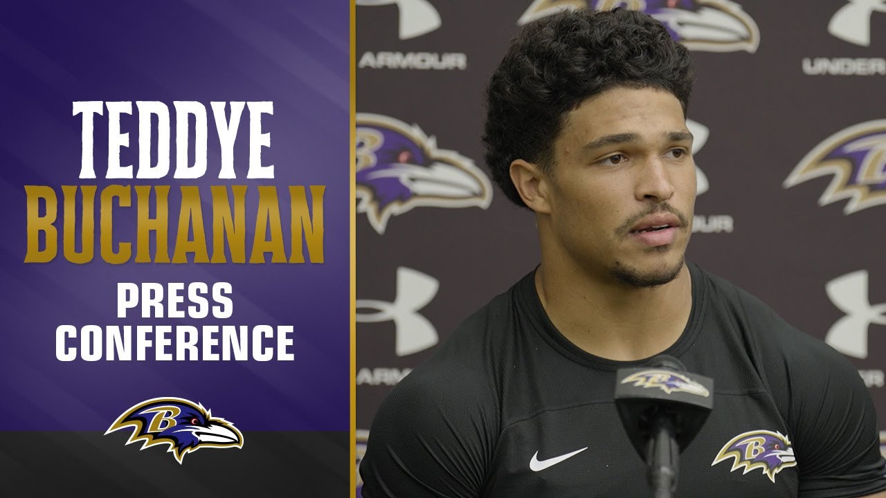 Teddye Buchanan on His Development Since Rookie Minicamp | Baltimore Ravens