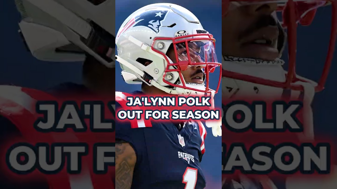 🚨BREAKING: Ja'Lynn Polk Out For Season! #nfl #patriots #shorts Patriots News & Rumors