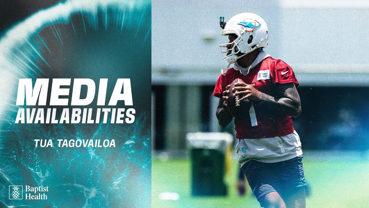 QB Tua Tagovailoa meets with the media | Miami Dolphins
