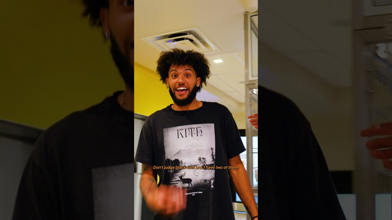 Looking back when Oso & Isaiah went on a side mission to go see the cats at schedule release shoot 🤣