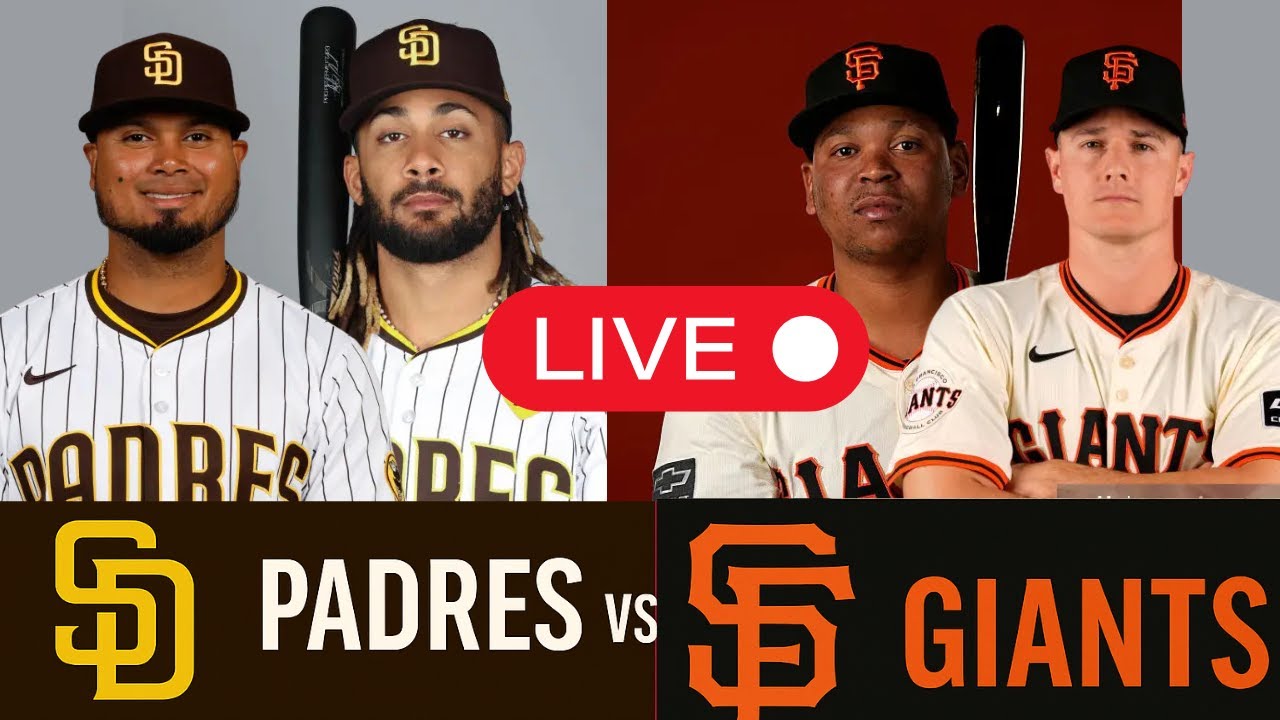 Padres Vs Giants l Juego En Vivo l MLB