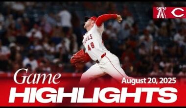 Reds vs. Angels Game Highlights (8/20/25) | MLB Highlights