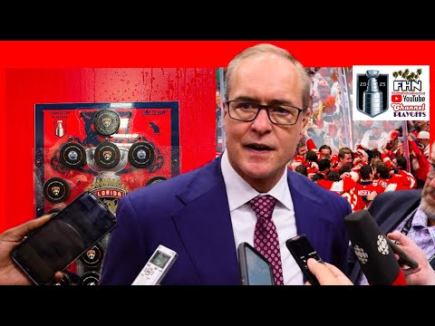 PAUL MAURICE: Florida Panthers Repeat, Beat Oilers for Stanley Cup championship