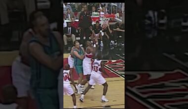 Glen Rice Highlights - 1998 Charlotte Hornets vs Atlanta Hawks Game 4