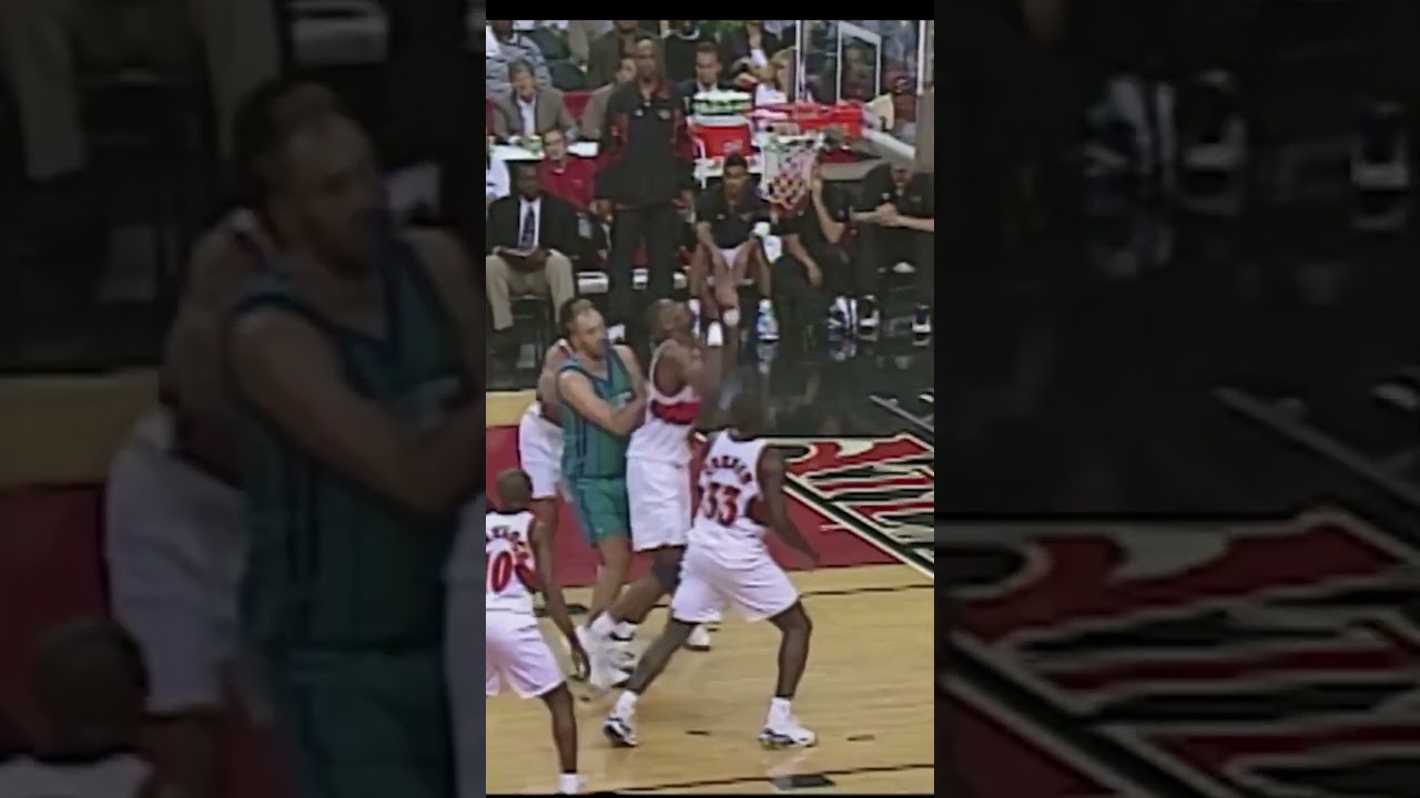 Glen Rice Highlights - 1998 Charlotte Hornets vs Atlanta Hawks Game 4