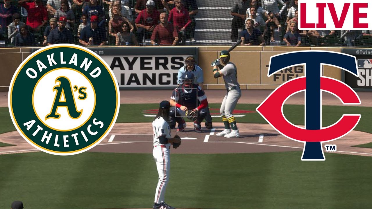 🔴LIVE 🔴 Oakland Athletics vs Minnesota Twins/August 21/ Envivo TV/  Mlb the show 25