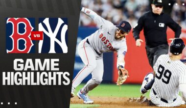 Red Sox vs. Yankees Game Highlights (8/21/25) | MLB Highlights