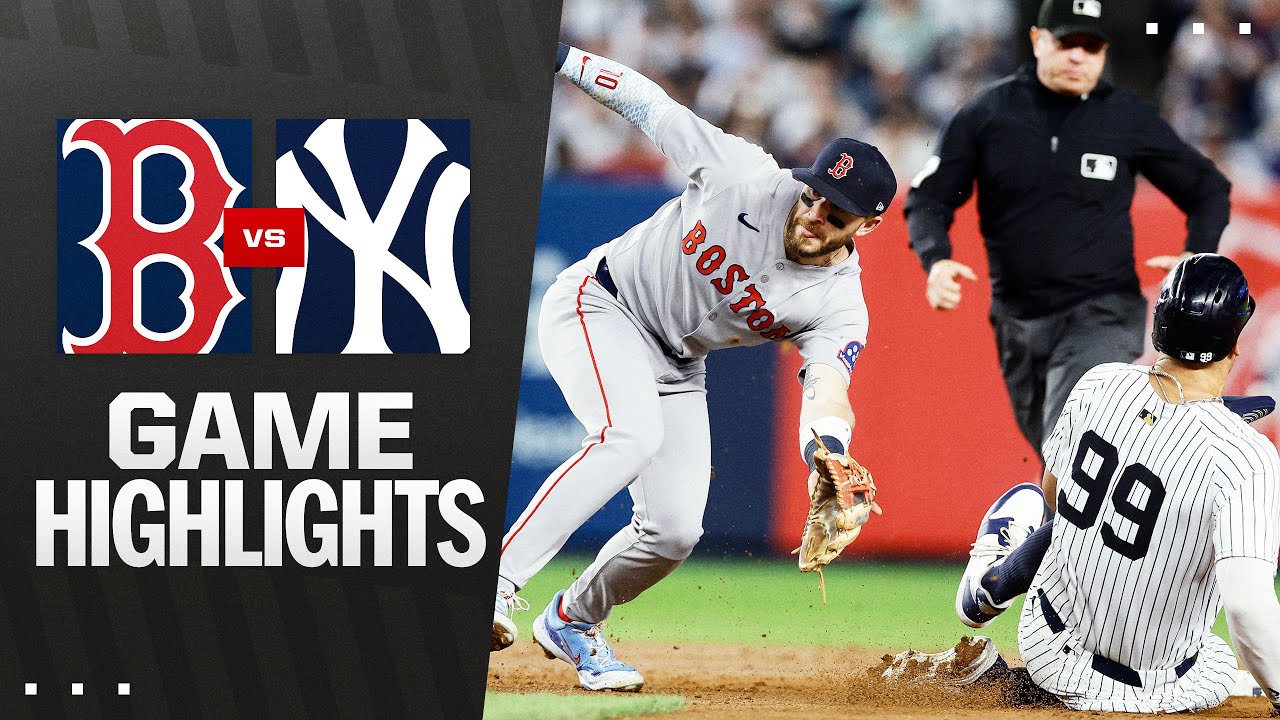 Red Sox vs. Yankees Game Highlights (8/21/25) | MLB Highlights