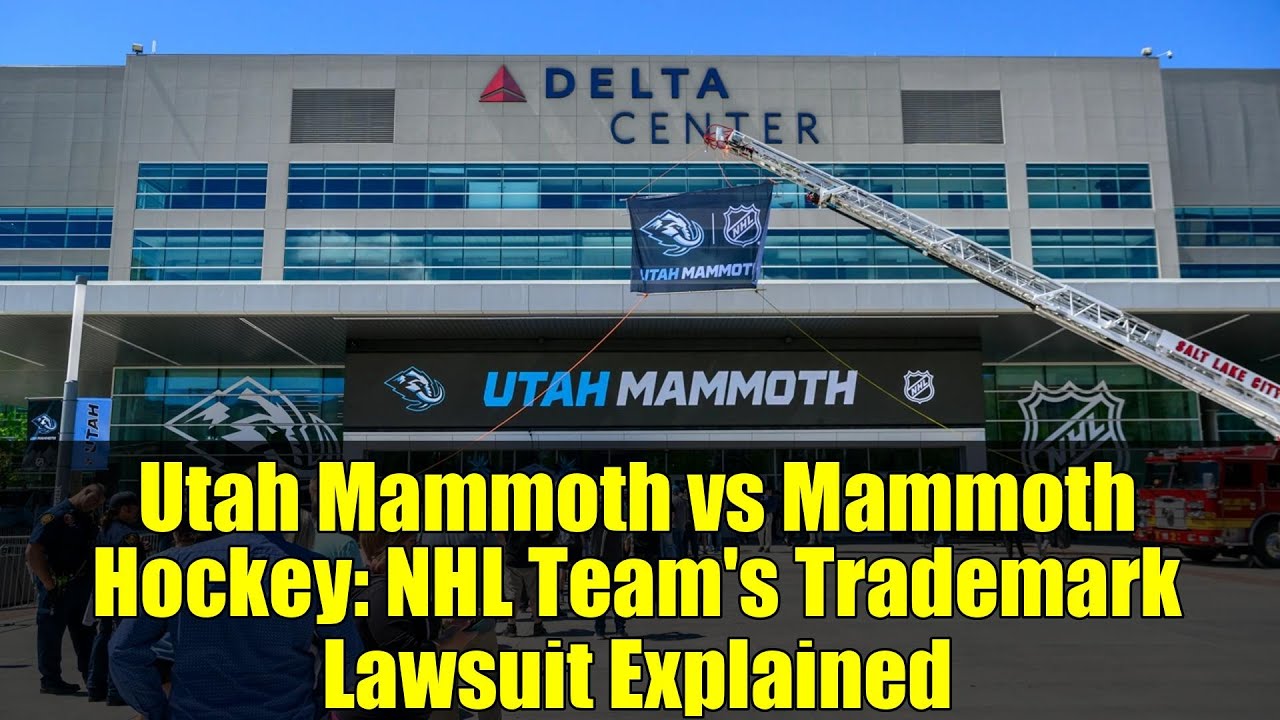 Utah Mammoth vs Mammoth Hockey: NHL Team's Trademark Lawsuit Explained