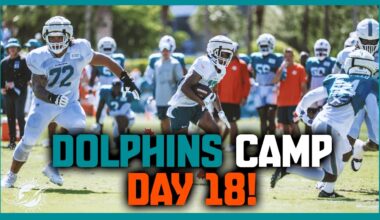 Miami Dolphins 2025 Training Camp Day 18: Defense Dominated!!
