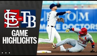 Cardinals vs. Rays Game Highlights (8/21/25) | MLB Highlights