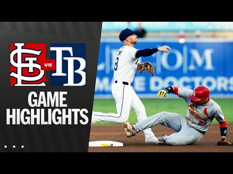 Cardinals vs. Rays Game Highlights (8/21/25) | MLB Highlights