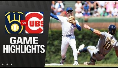 Brewers vs. Cubs Game Highlights (8/21/25) | MLB Highlights