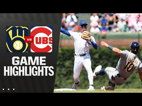 Brewers vs. Cubs Game Highlights (8/21/25) | MLB Highlights