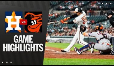 Astros vs. Orioles Game Highlights (8/21/25) | MLB Highlights