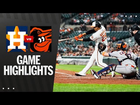 Astros vs. Orioles Game Highlights (8/21/25) | MLB Highlights