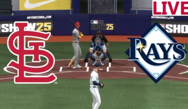 🔴LIVE 🔴St Louis cardinals VS Tampa Bay Rays/August 21/ MLB THE SHOW 25