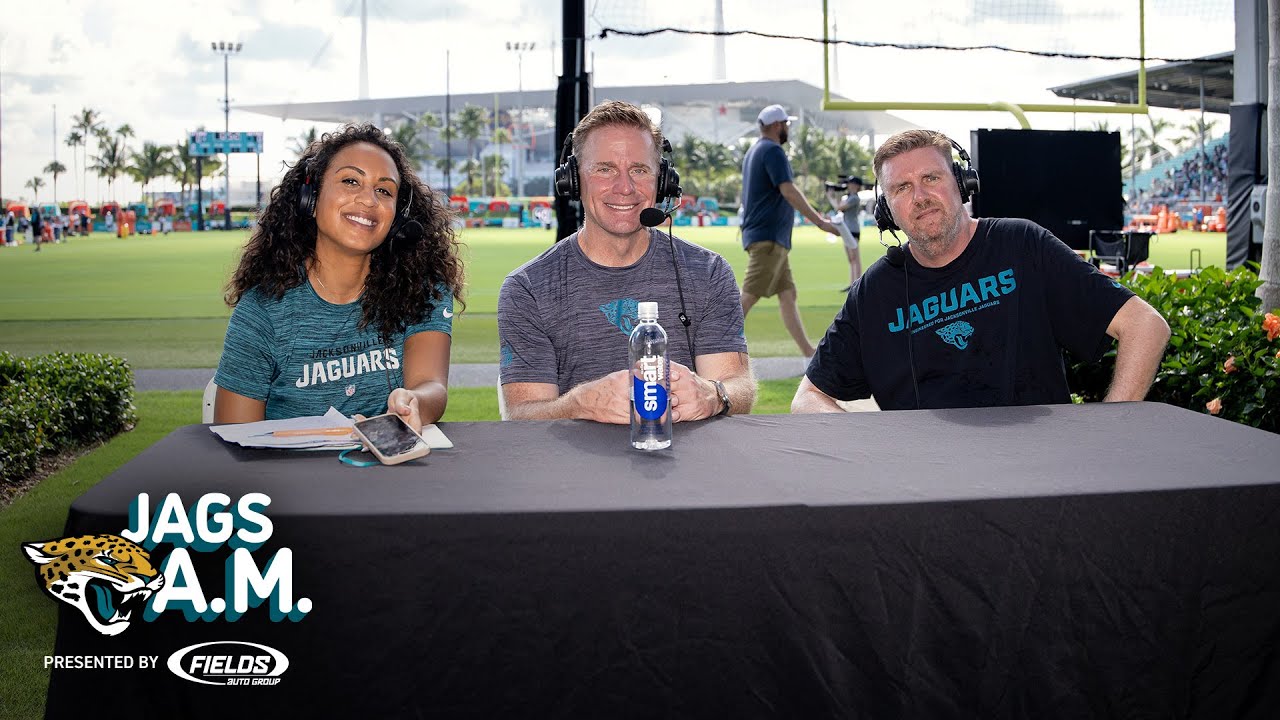 LIVE from Jaguars - Dolphins Joint Practice | Jags A.M. | August 21, 2025