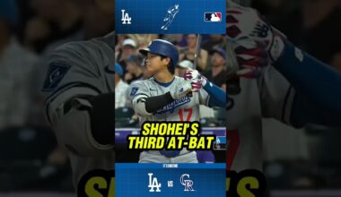 Shohei’s Third At-Bat in 5th Inning vs Rockies