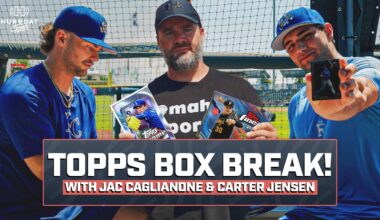 TOPPS BOX BREAK With Kansas City Royals Jac Caglianone and Carter Jensen