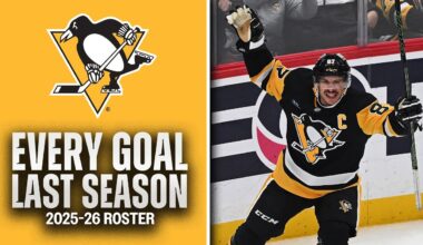 EVERY GOAL last season from the 2025-26 PITTSBURGH PENGUINS 🐧 #32in32