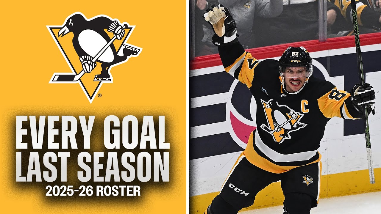 EVERY GOAL last season from the 2025-26 PITTSBURGH PENGUINS 🐧 #32in32