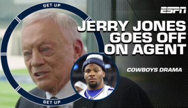 Jerry Jones SPILLS on the Micah Parsons contract negotiations | Get Up