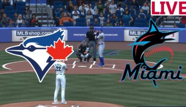 🔴LIVE 🔴Toronto Blue Jays  VS  Miami Marlins/August 22 /MLB THE SHOW 25